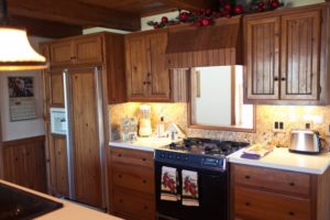 Fully Functional Kitchen with Apple Decor