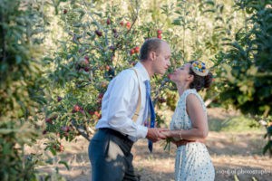 Couple In The Apple Trees